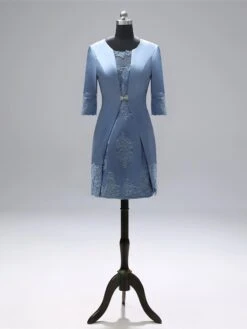 2 Pieces Elegant Mother Of Bride Dress