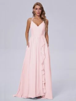 Teagan Asymmetrical Chiffon Bridesmaid Dresses